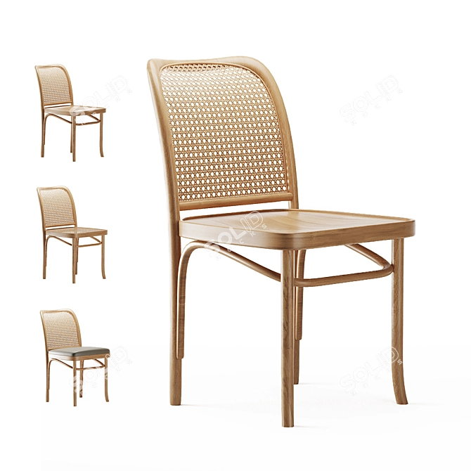 Versatile Chair A-8111 3D model image 1