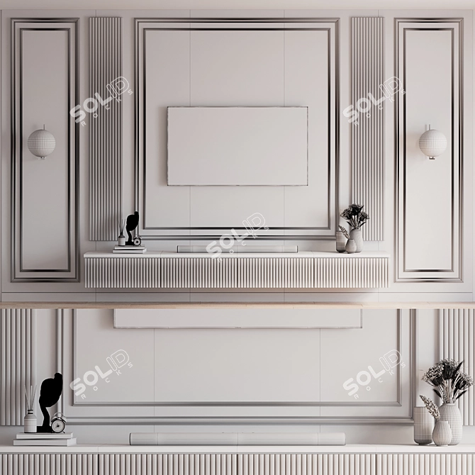  Samsung TV Wall Mount Stand 3D model image 5