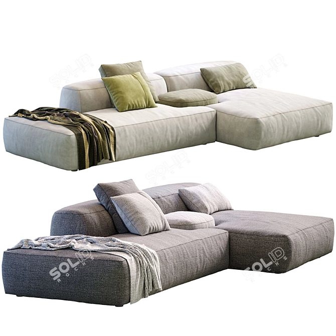 Cloud_Lema Modular Sofa Set 3D model image 3