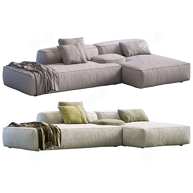 Cloud_Lema Modular Sofa Set 3D model image 4