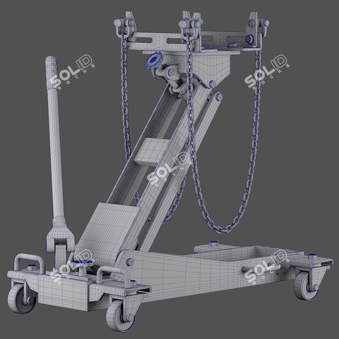 Transmission Jack Model for Smoothing 3D model image 5