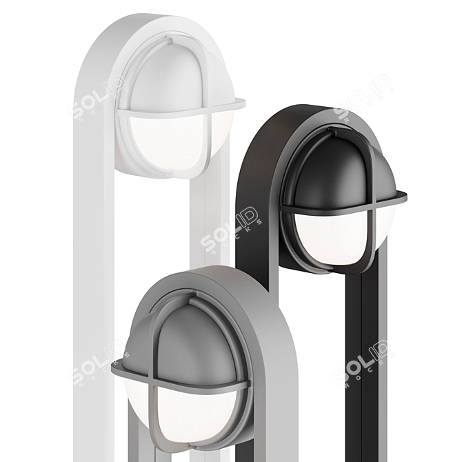 Skot Bollard by Louis Poulsen 3D model image 2