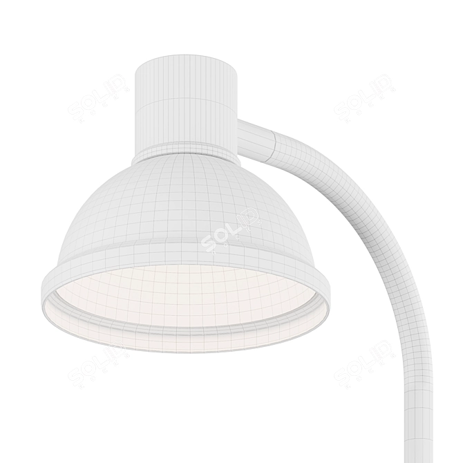 Iconic LP Post Light 3D model image 3