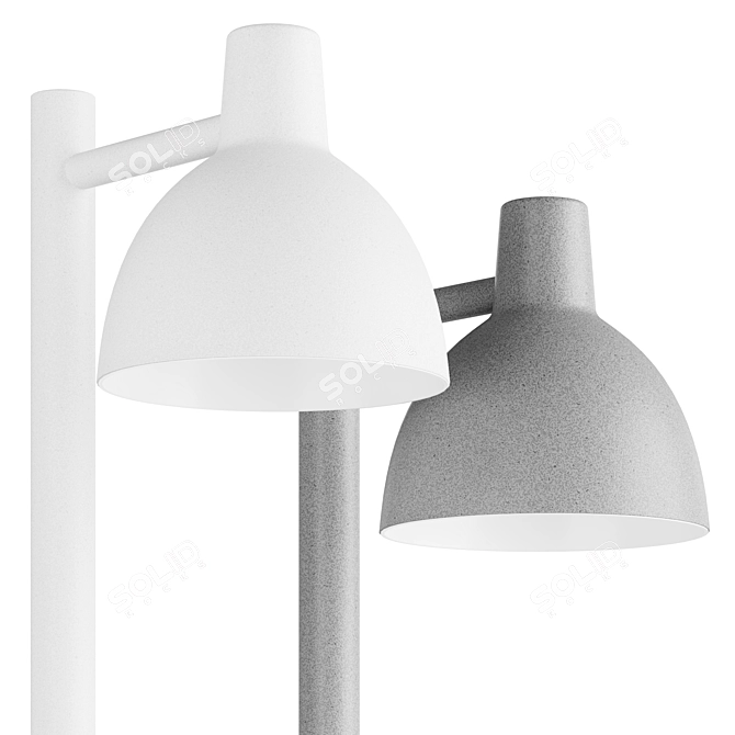 Sleek Louis Poulsen Toldbod Post 3D model image 1