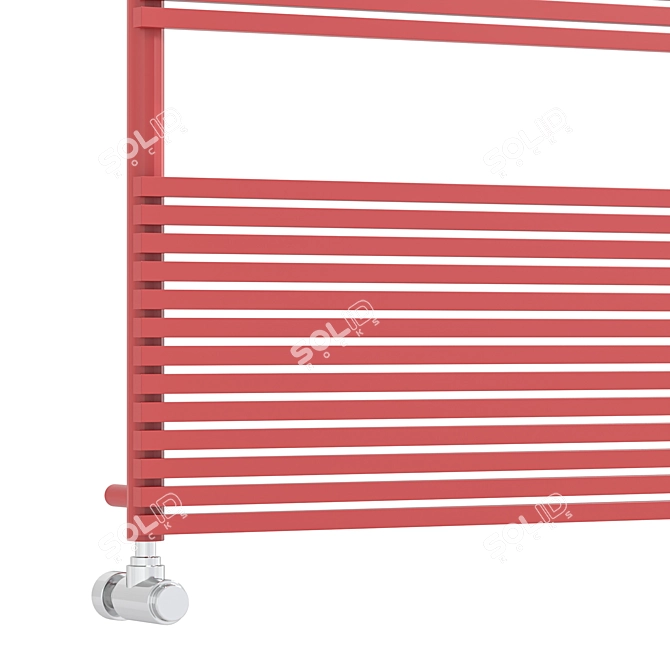 Cordivari KATIA VX Wide Towel Rail 3D model image 3