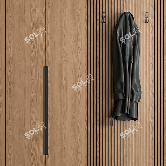 Entryway Hall 77 Wardrobe 3D model image 2