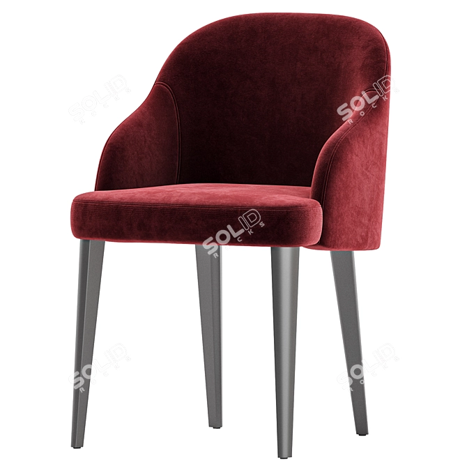 Modern Odette Chair Set Collection 3D model image 3