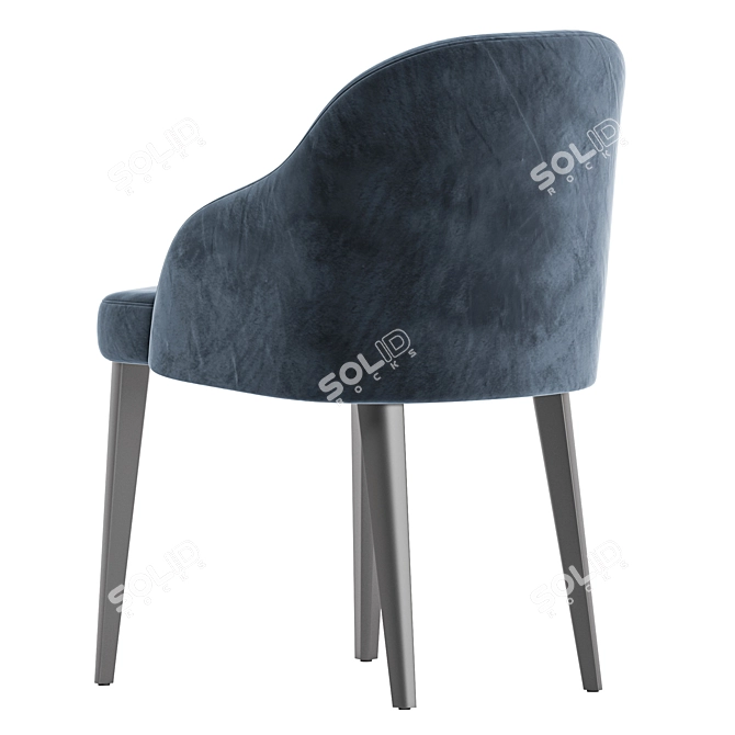 Modern Odette Chair Set Collection 3D model image 6