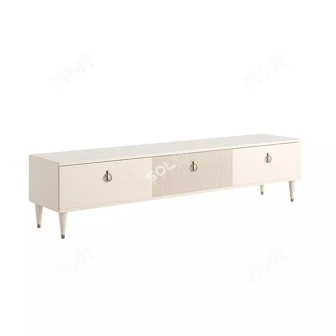 Rimini Solo TV Stand 3D model image 2