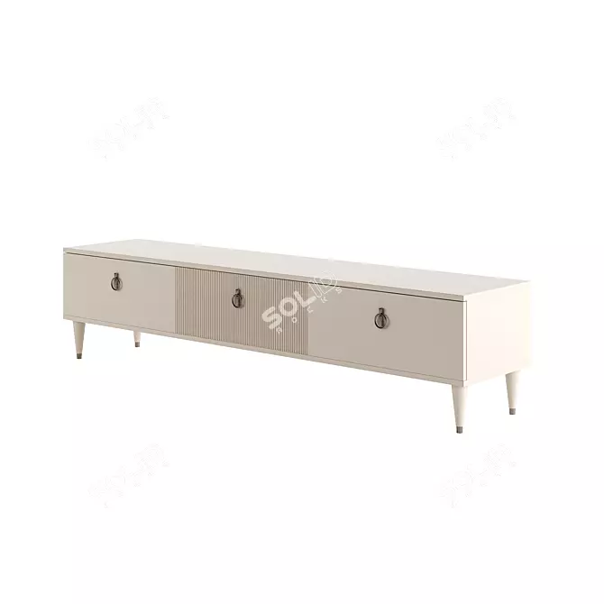 Rimini Solo TV Stand 3D model image 3