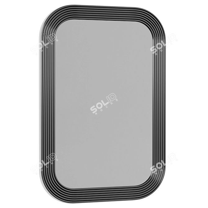 SAFAVIEH Ahna Rectangular Mirror, Classic 3D model image 2