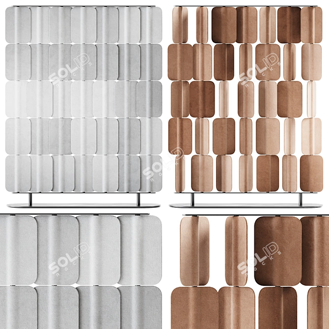 True Design Acoustic Divider PA1215 3D model image 1