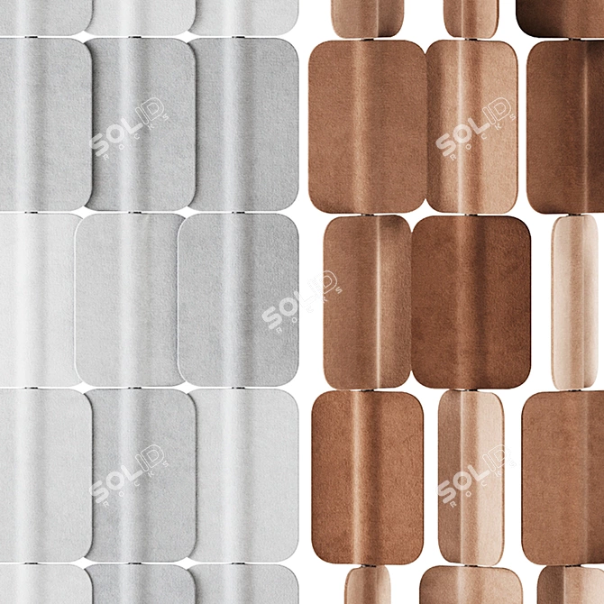 True Design Acoustic Divider PA1215 3D model image 3