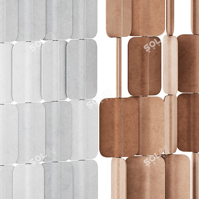 True Design Acoustic Divider PA1215 3D model image 4