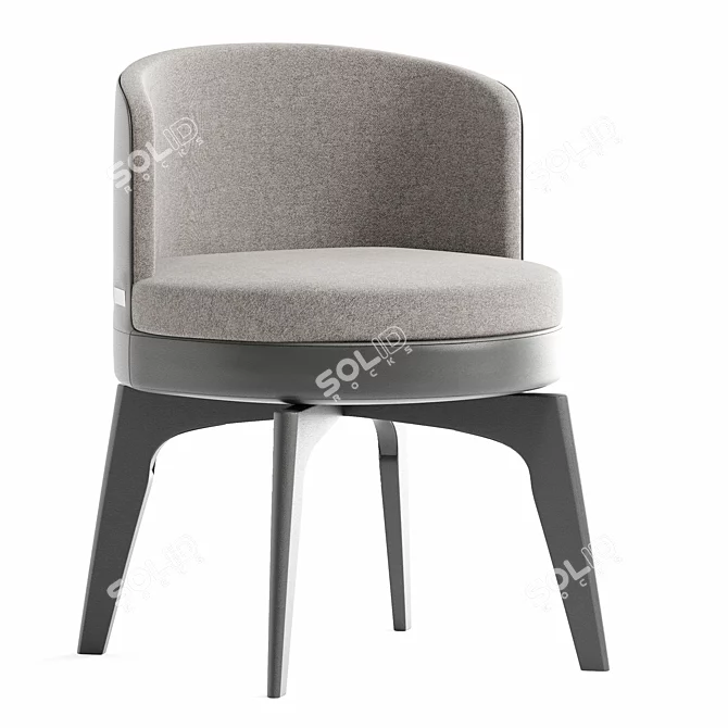 Designer's Dream: Doyle Armchair 3D model image 1