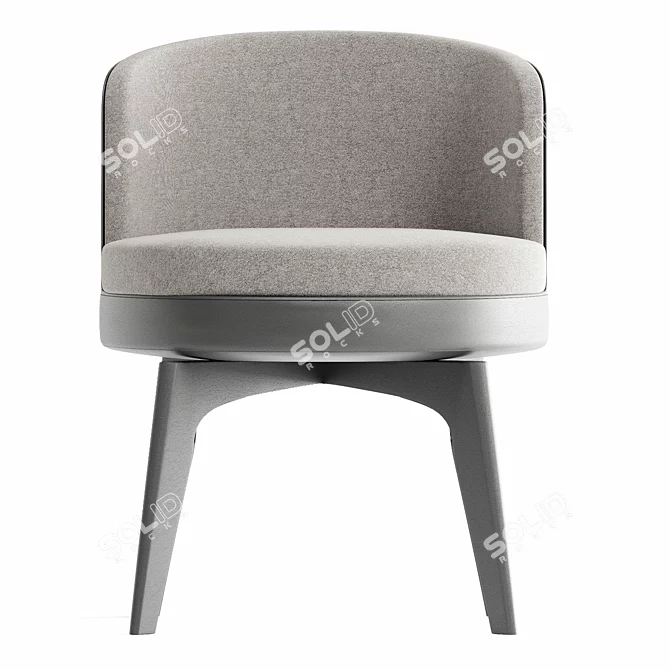 Designer's Dream: Doyle Armchair 3D model image 2