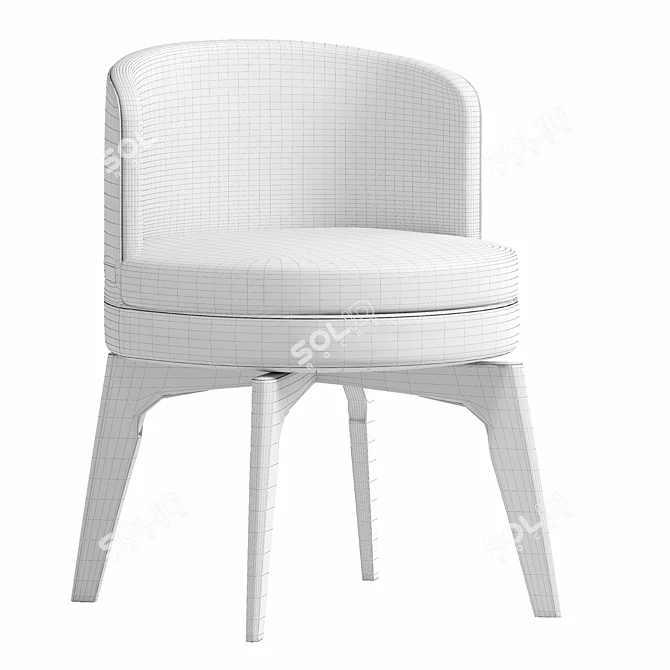 Designer's Dream: Doyle Armchair 3D model image 4