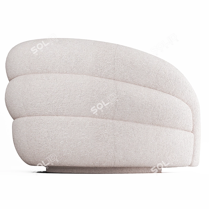  Eichholtz Novelle Off White Chair 3D model image 2