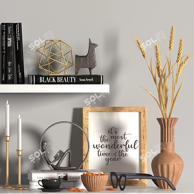 Vray Decorative Set07 Bundle 3D model image 1