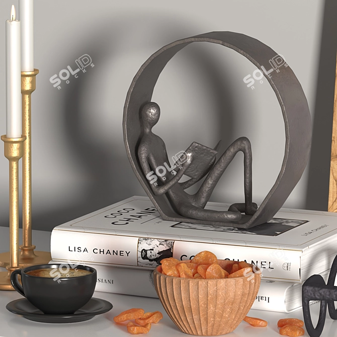 Vray Decorative Set07 Bundle 3D model image 4