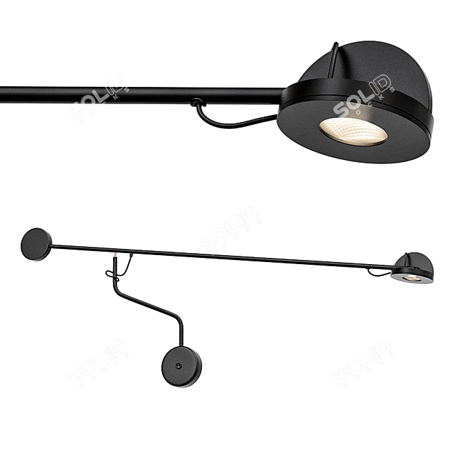 ImperiumLoft FLICK WALL Sconce 3D model image 1