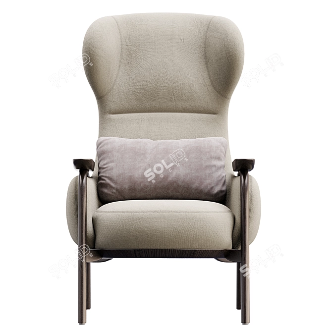 Contemporary Vuelta Chair Design 3D model image 4