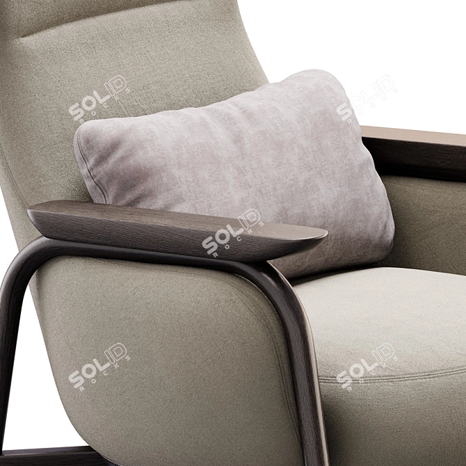 Contemporary Vuelta Chair Design 3D model image 6