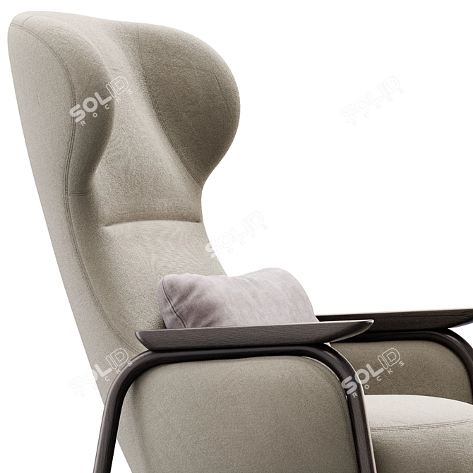 Contemporary Vuelta Chair Design 3D model image 7