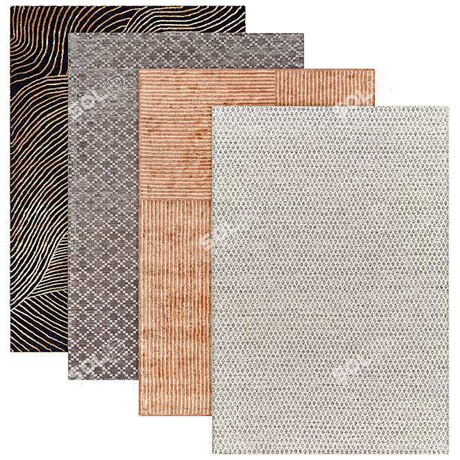 Artistic Carpets for Amazon Interior 3D model image 1