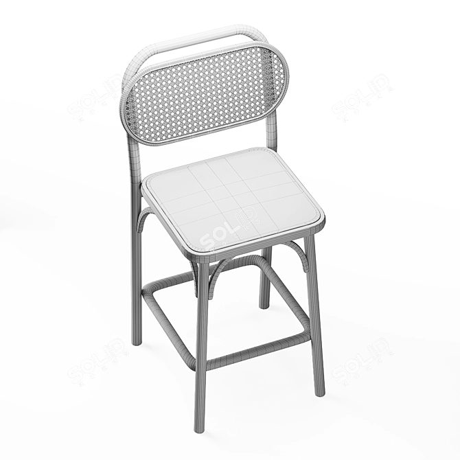 Doriane Chair Duo Set 3D model image 5