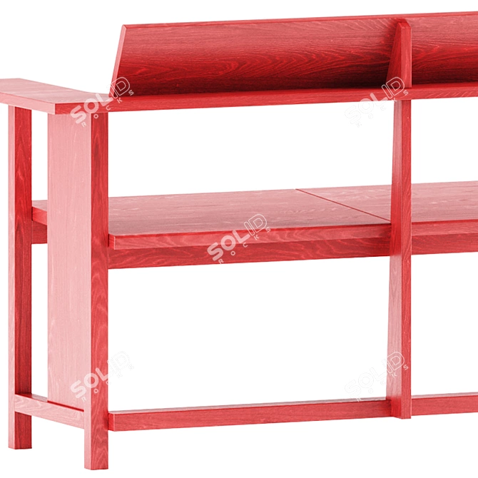 Modern Minimalist Clerici Bench 3D model image 3