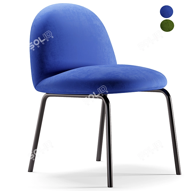 Sleek TERRA Chair - Modern Design 3D model image 1