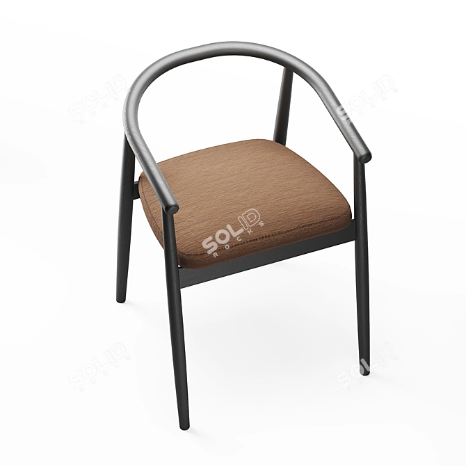 Mamont Chair: 3 Color Options 3D model image 4