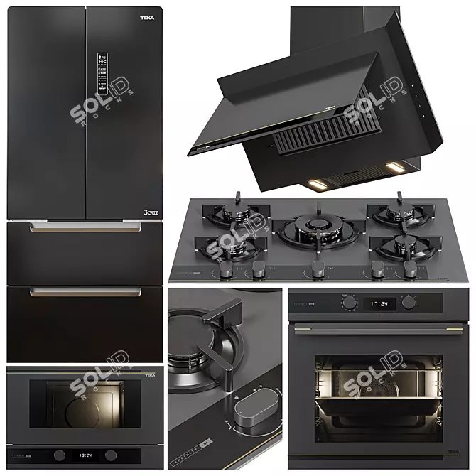 Teka Infinity G1 Appliance Set 3D model image 1
