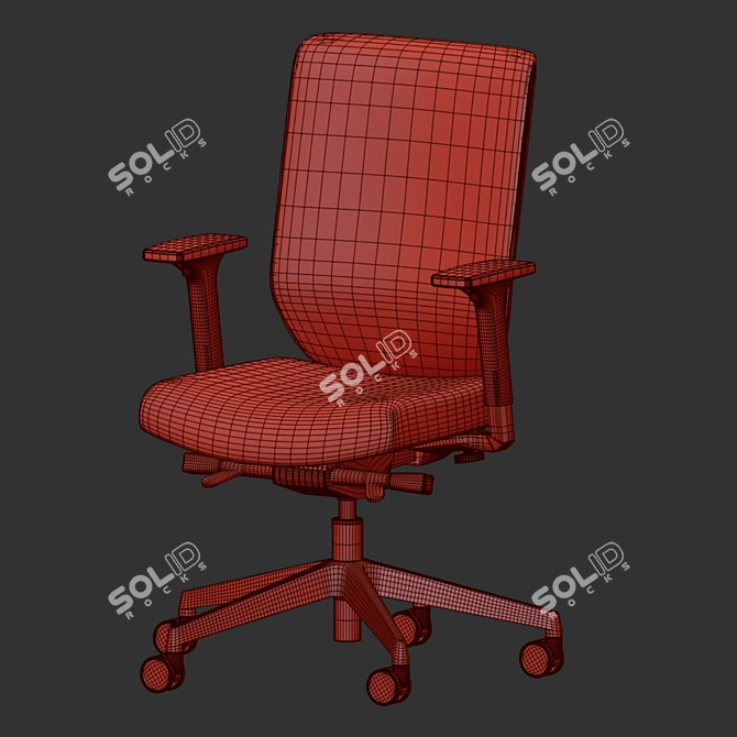 Vray Render Sync Office Model 3D model image 5