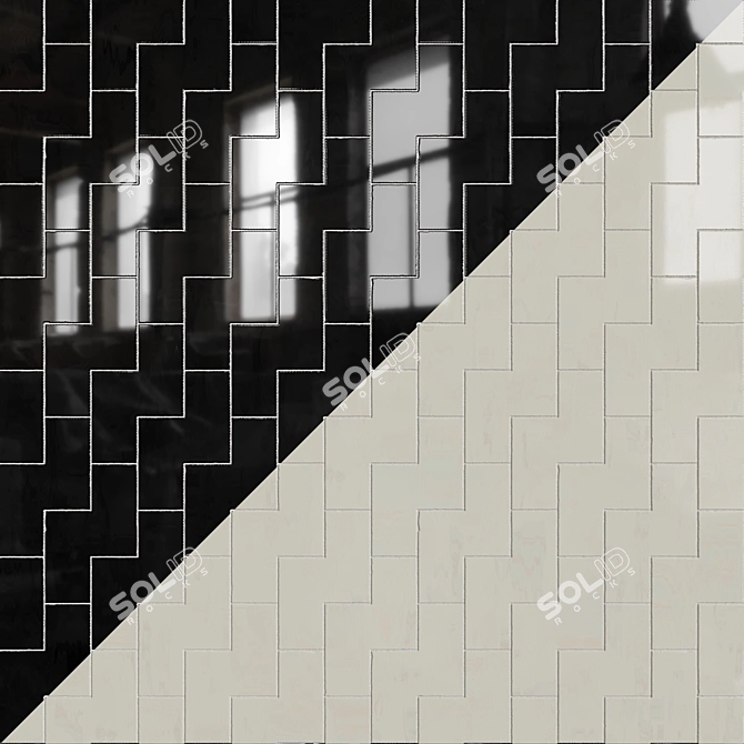 High-Quality Tiles Texture Pack 3D model image 1