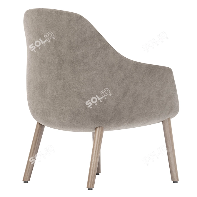 Luxury PARLA REMUS Armchair Set 3D model image 4