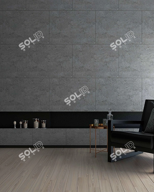 Korean Imported Decowall Panels 3D model image 2