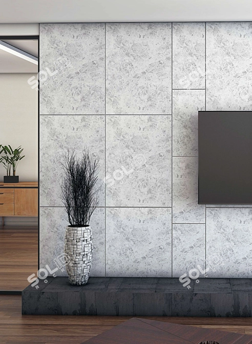 Korean Imported Decowall Panels 3D model image 4