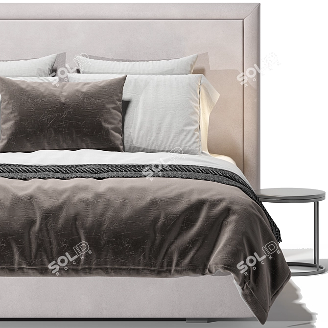 Exclusive Bed Configuration Askona 3D model image 2