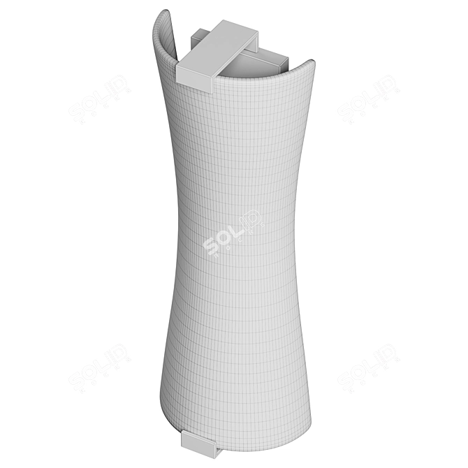 Eichholtz Wall Lamp Bern - Stylish Metal & Glass 3D model image 4