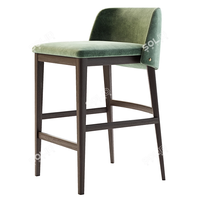 Modern DOMKAPA LOUISE Bar Stool 3D model image 2