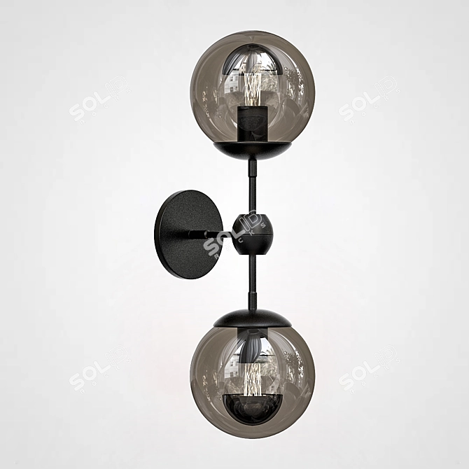 ImperiumLoft Modo Chandelier: Unique Lighting 3D model image 2