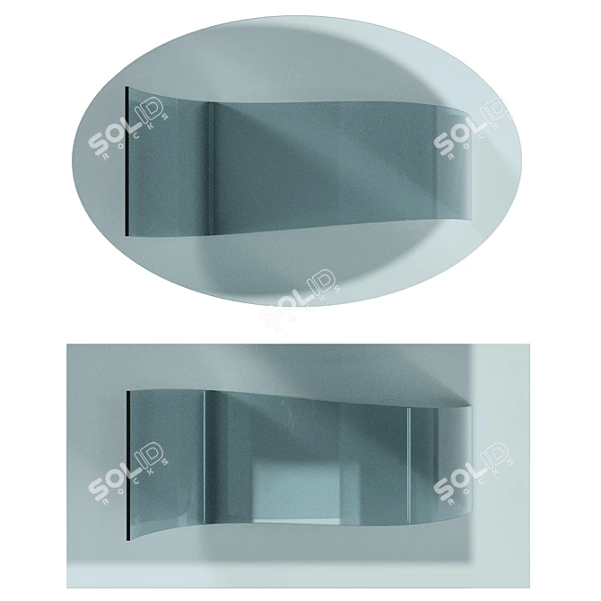 Modern Alissa Coffee Table 3D model image 3