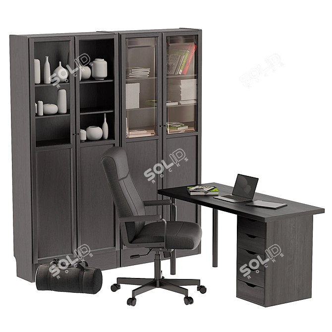 Ergonomic Office Chair - MILLBERGET 3D model image 1