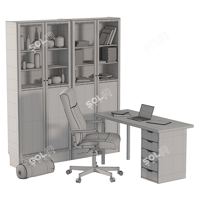 Ergonomic Office Chair - MILLBERGET 3D model image 4