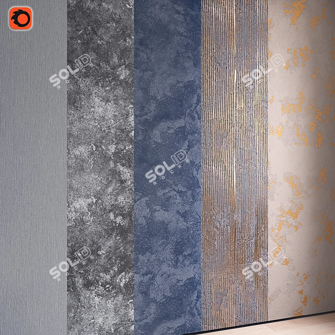 Decorative Plaster Kit Collection 3D model image 1