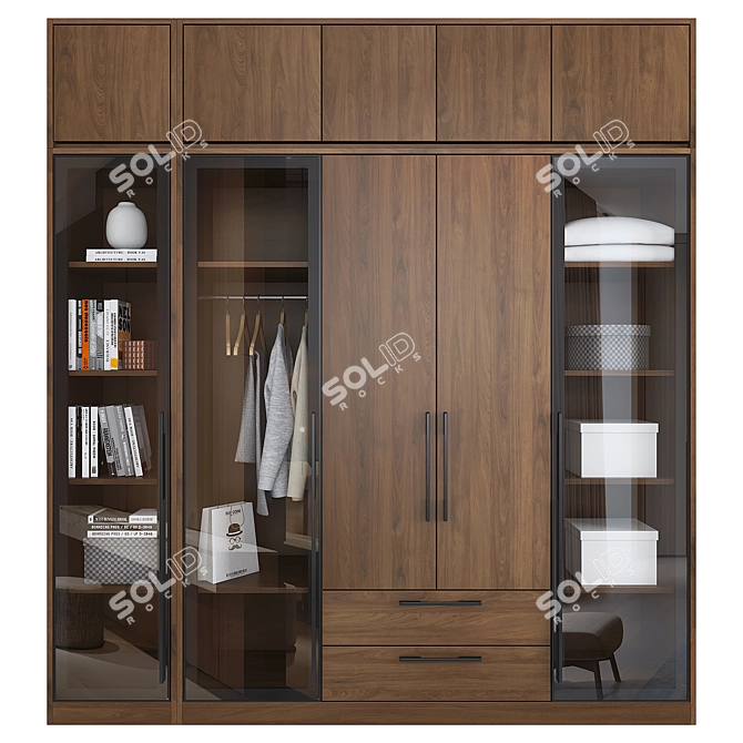  Wardrobe 40 - 2016 3D Model 3D model image 1