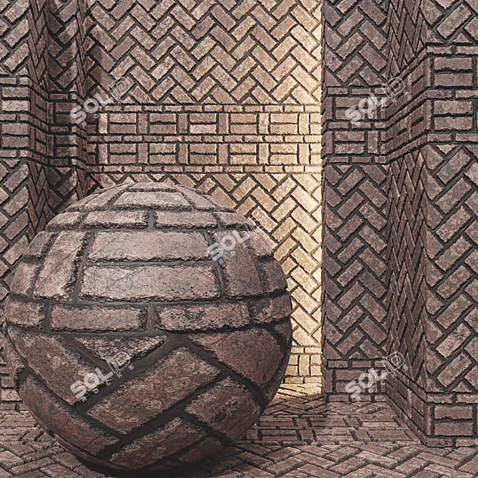 Brick Texture Pack | Seamless 3D model image 1