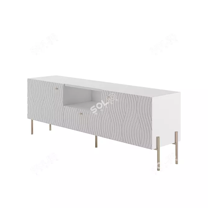 Stella TV Stand by Puzzlemebel 3D model image 3